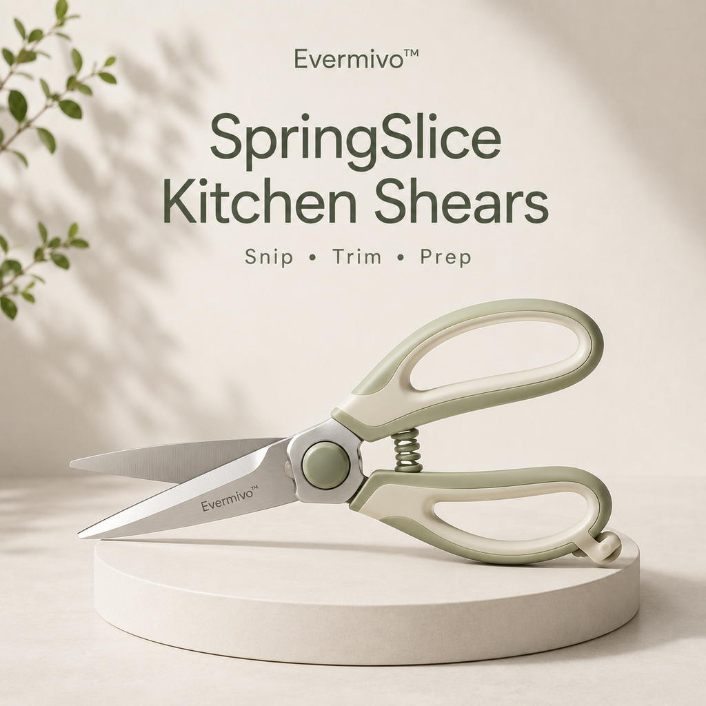 Evermivo™ SpringSlice Kitchen Shears