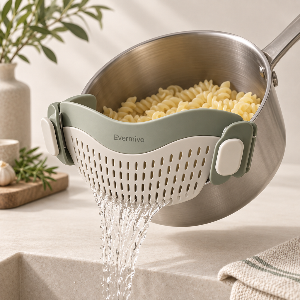 Evermivo™ WaveDrain Pot Strainer