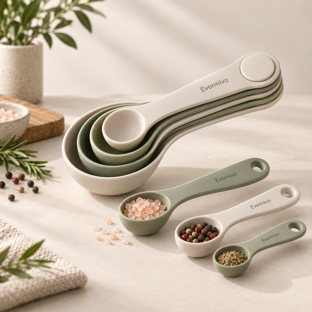 Evermivo™ NestMeasure Spoon Set