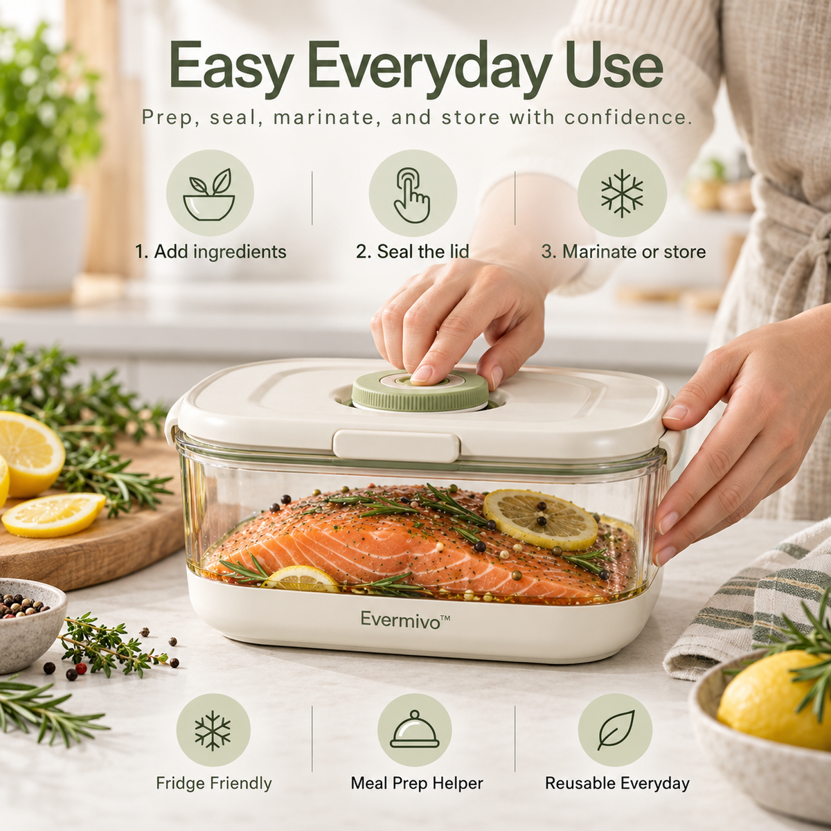 Evermivo™ SealMarin Vacuum Box