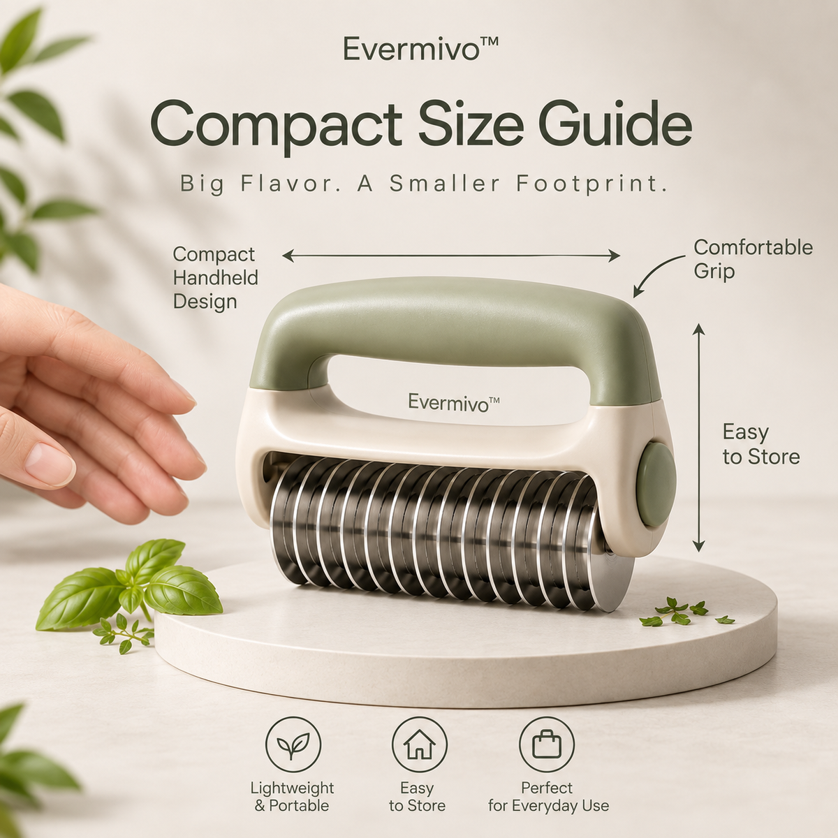 Evermivo™ HerbGlide Rolling Chopper