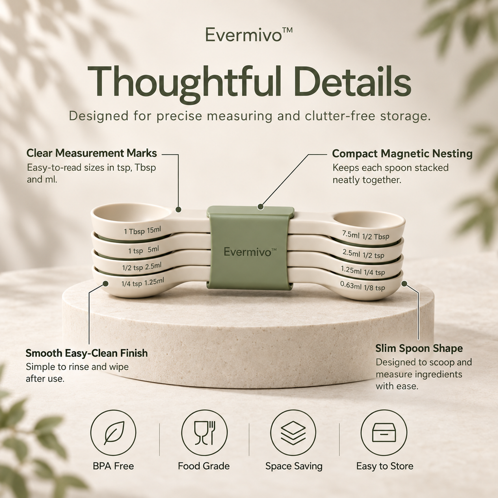 Evermivo™ MagMeasure Spoon Set