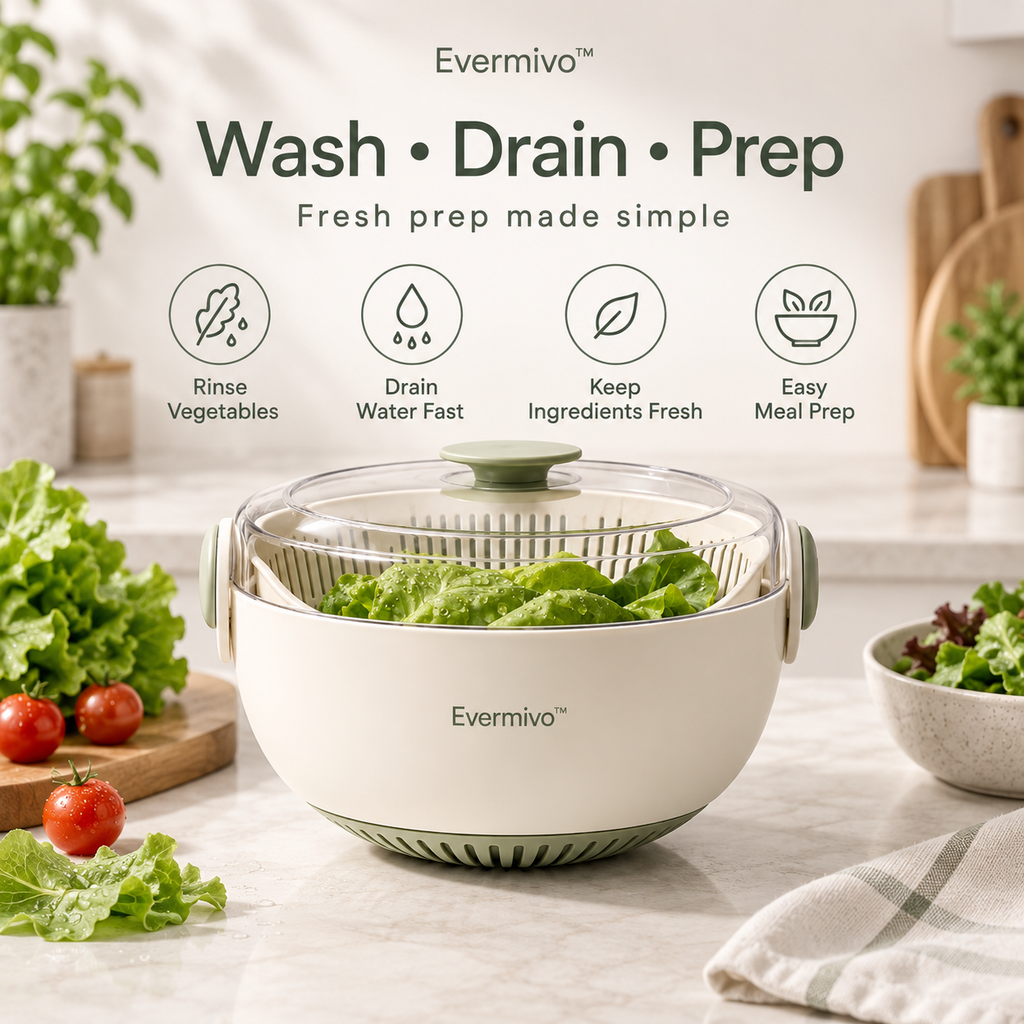 Evermivo™ SpinFlow Prep Bowl