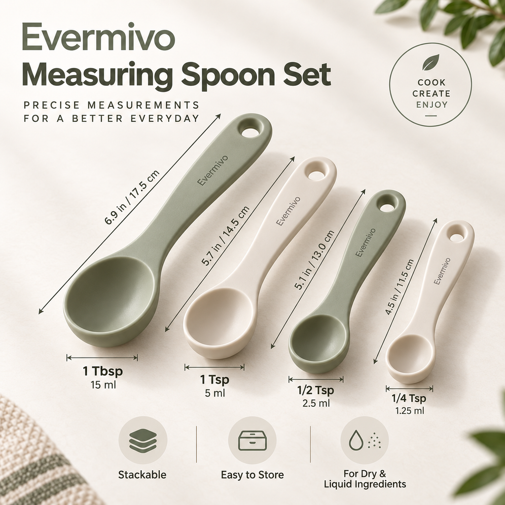 Evermivo™ NestMeasure Spoon Set