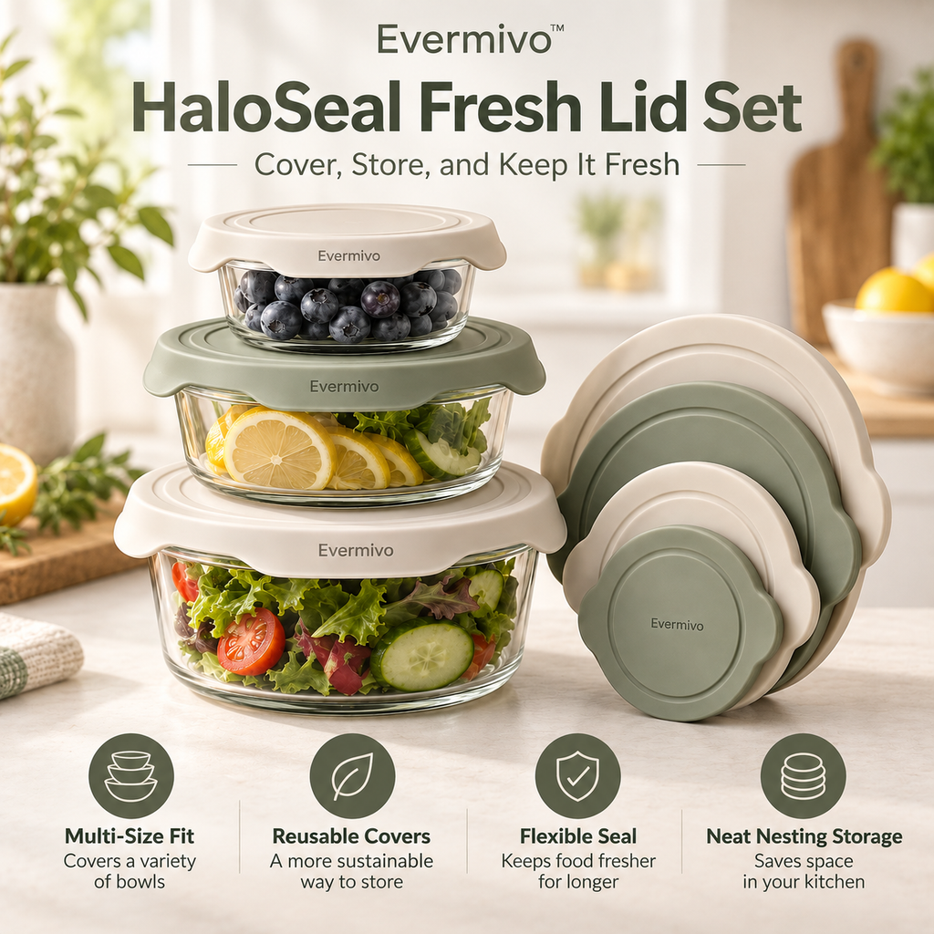 Evermivo™ HaloSeal Fresh Lid Set