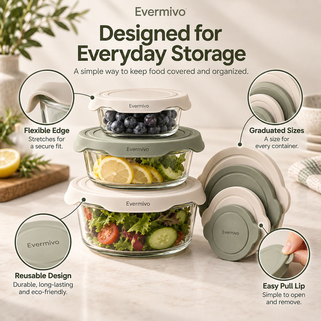Evermivo™ HaloSeal Fresh Lid Set